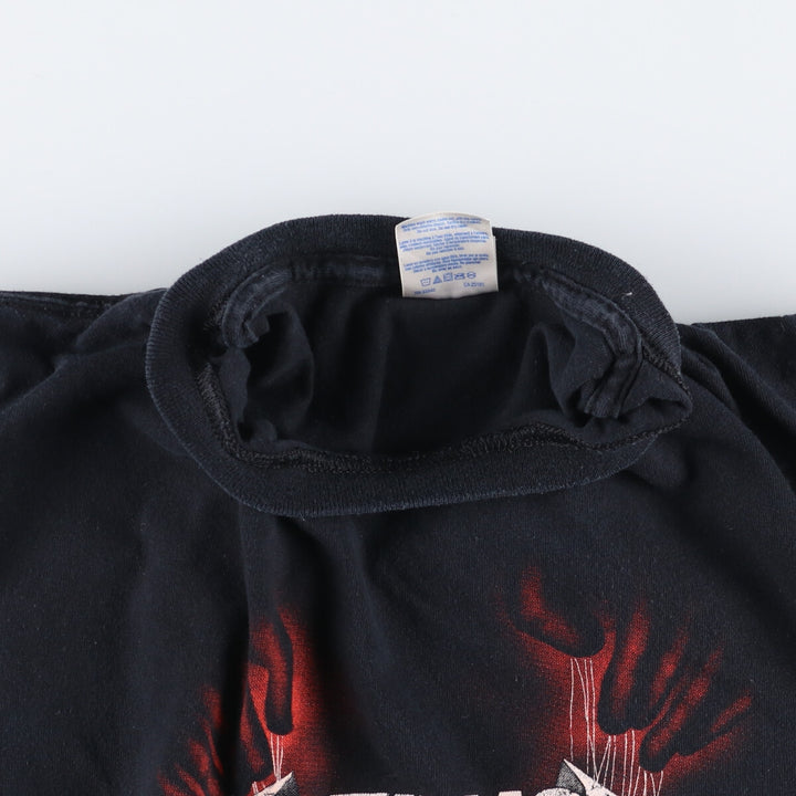 Gildan Metallica Band T-Shirt, Men's Size S, Double-sided Print cotton black type Vintage Second Hand