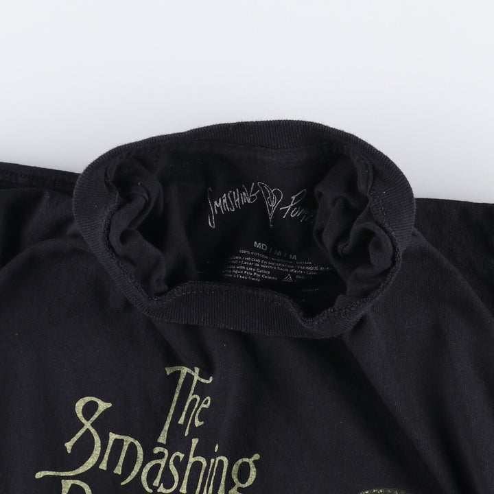 THE SMASHING PUMPKINS Smashing Pumpkins Band T-shirt Band T Men's M equivalent cotton black type Vintage Second Hand