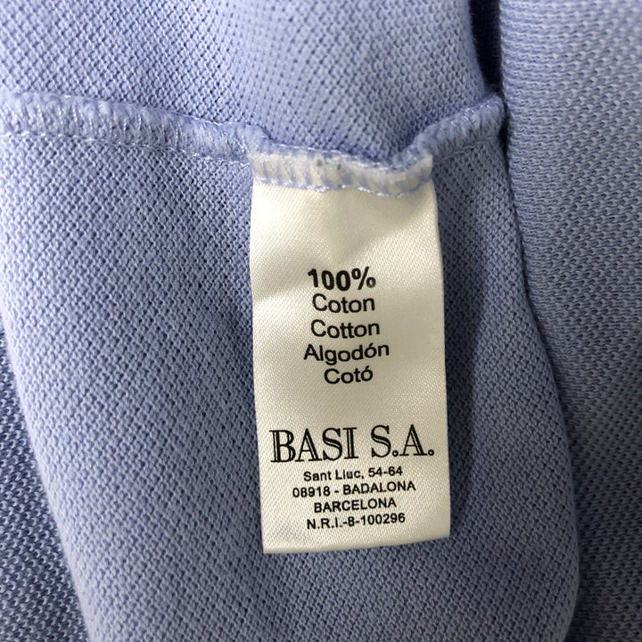 Lacoste LACOSTE Short Sleeve Polo Shirt Size 6 Men's XL cotton Purple type blue-purple Vintage Second Hand