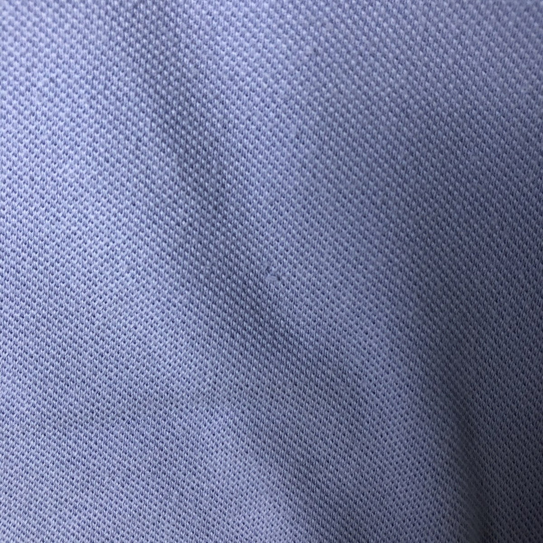 Lacoste LACOSTE Short Sleeve Polo Shirt Size 6 Men's XL cotton Purple type blue-purple Vintage Second Hand