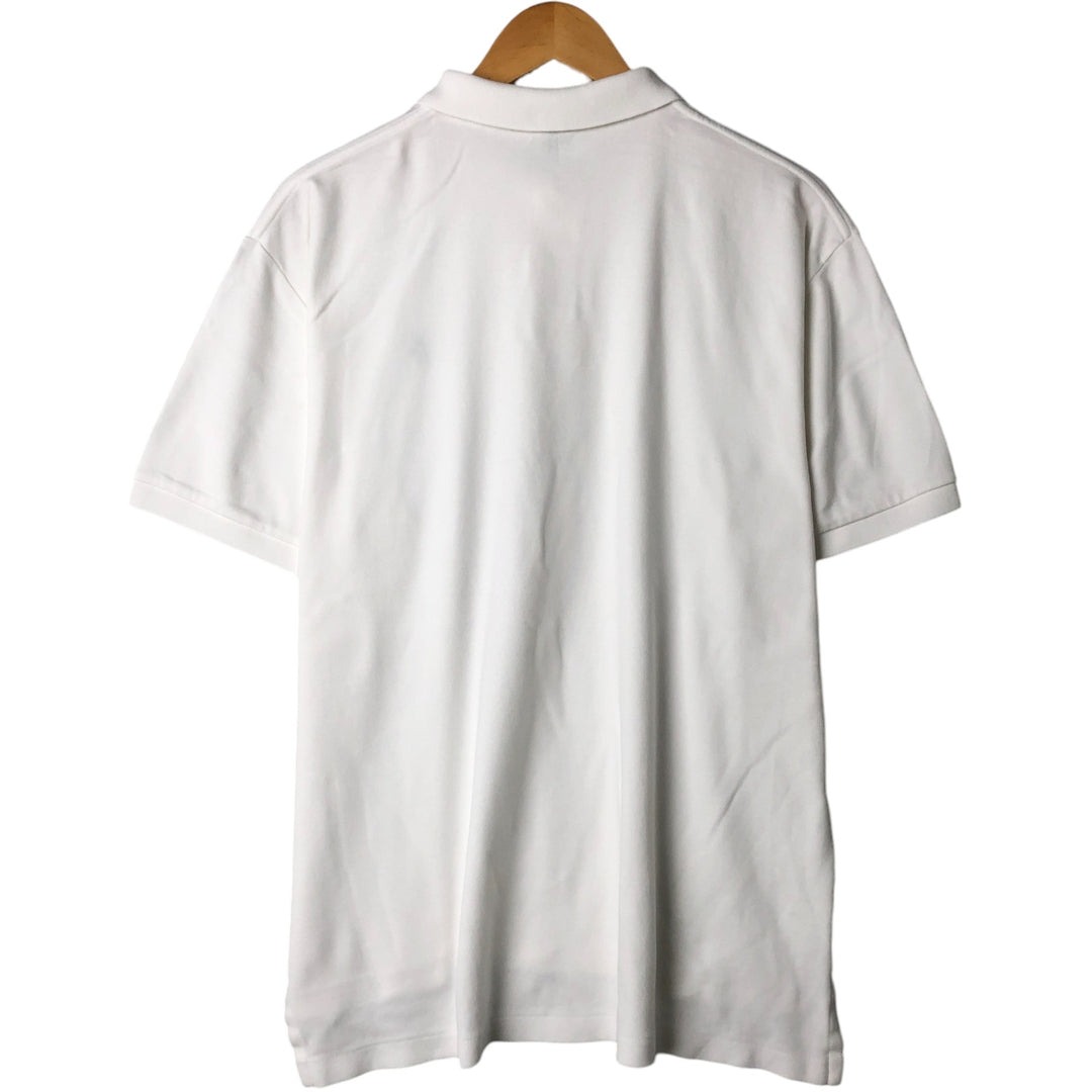 Ralph Lauren POLO by Ralph Lauren short sleeve polo shirt, men's size L cotton white type Vintage Second Hand