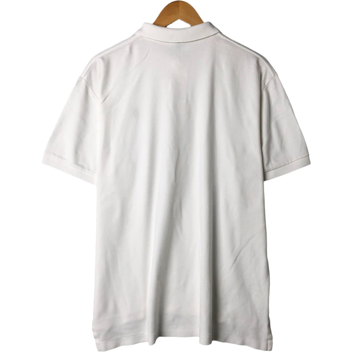 Ralph Lauren POLO by Ralph Lauren short sleeve polo shirt, men's size L cotton white type Vintage Second Hand