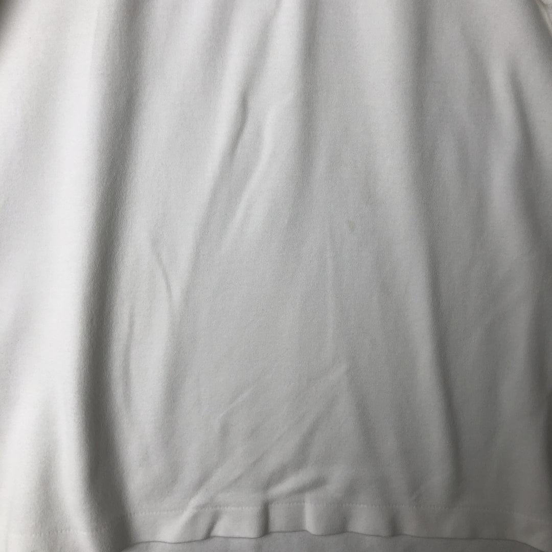 Ralph Lauren POLO by Ralph Lauren short sleeve polo shirt, men's size L cotton white type Vintage Second Hand