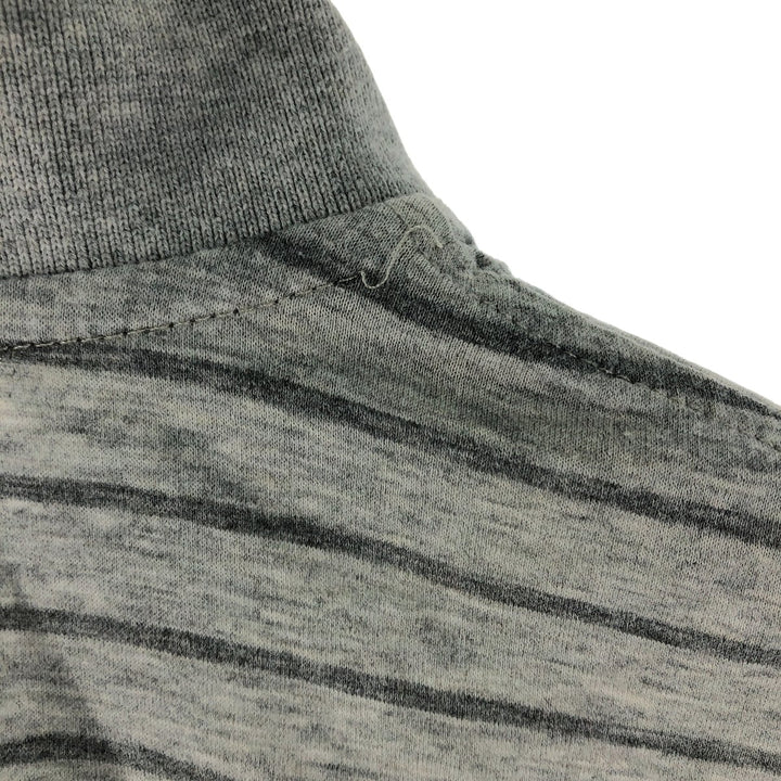 Ralph Lauren POLO by Ralph Lauren short sleeve striped polo shirt, men's size M Pima Cotton gray type Vintage Second Hand