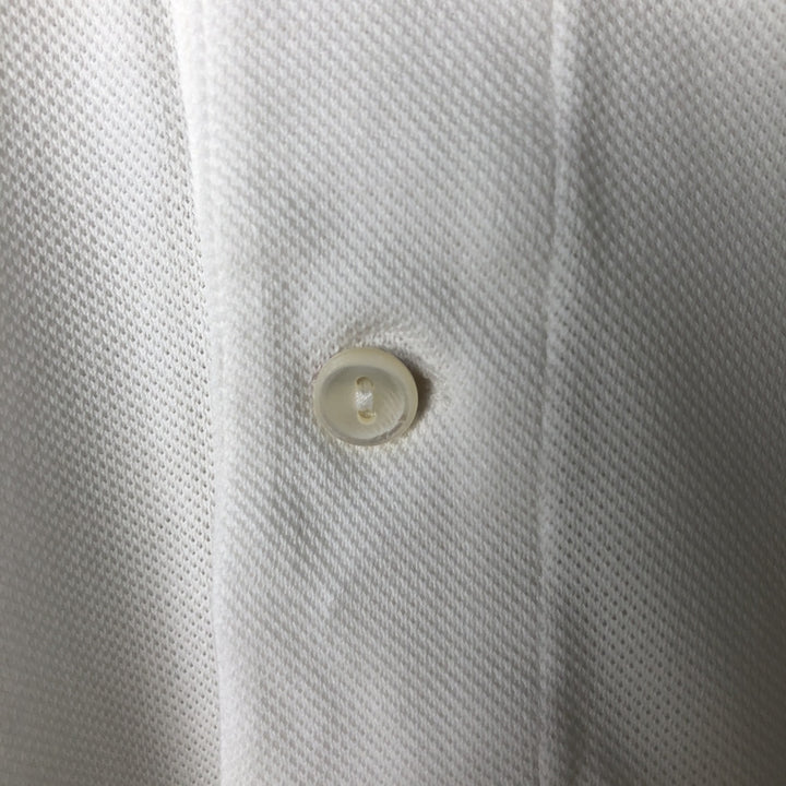 Lacoste LACOSTE Short Sleeve Polo Shirt No. 7 Men's XXL cotton white type Vintage Second Hand
