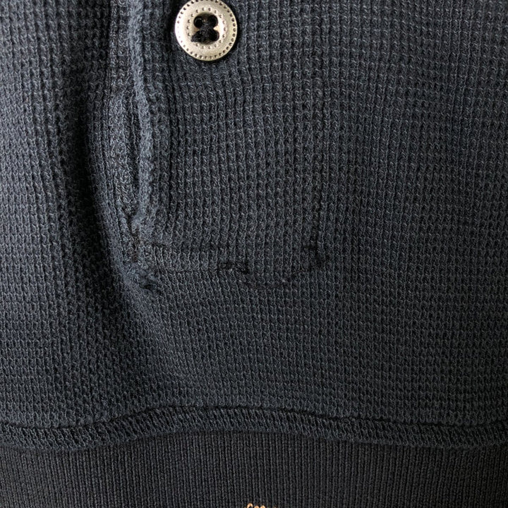 Harley-Davidson short-sleeved polo shirt, size L for men cotton navy blue type Vintage Second Hand