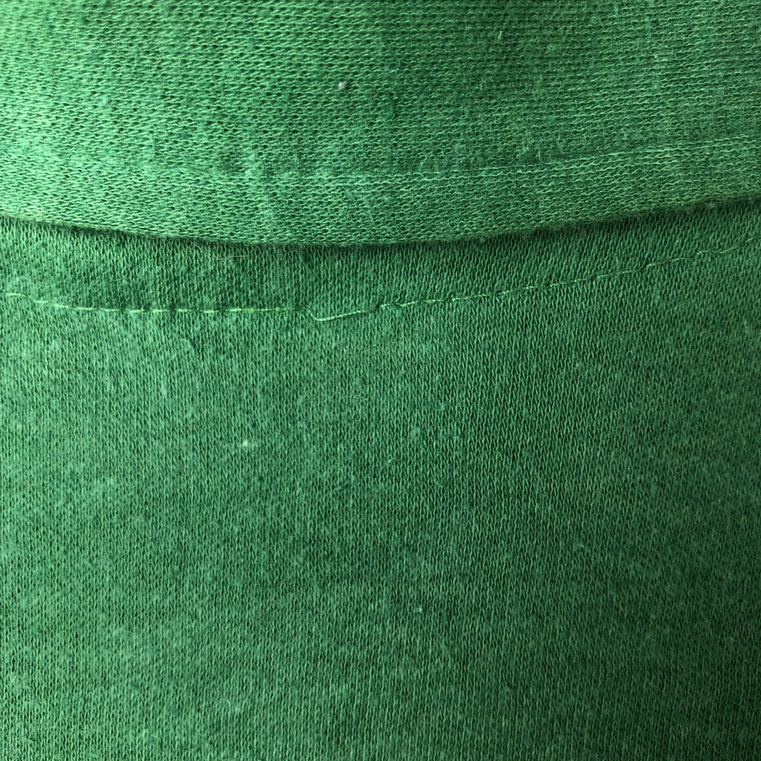 70'S Champion Bar Tag Short Sleeve Polo Shirt Made in USA Women's S Size Vintage Polyurethane green type Vintage Second Hand