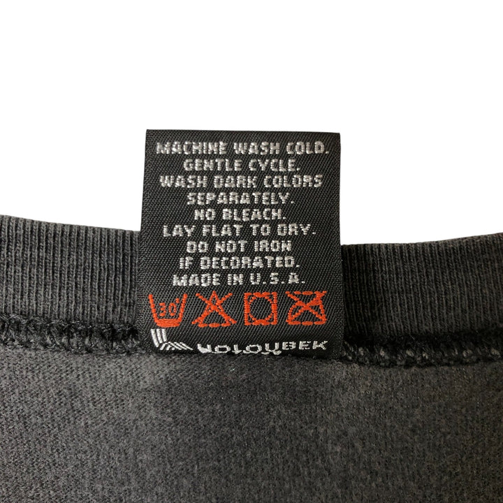 00'S Harley-Davidson Motorcycle Bike T-shirt Made in USA Women's S size cotton black type Vintage Second Hand