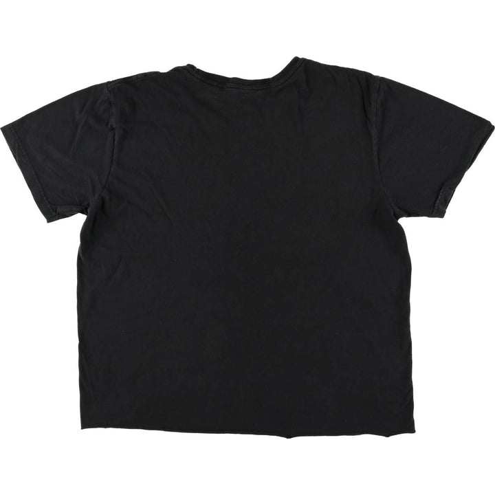 GUNS N' ROSES Guns N' Roses Band T-shirt Band Tee Men's M size unclear black type Vintage Second Hand