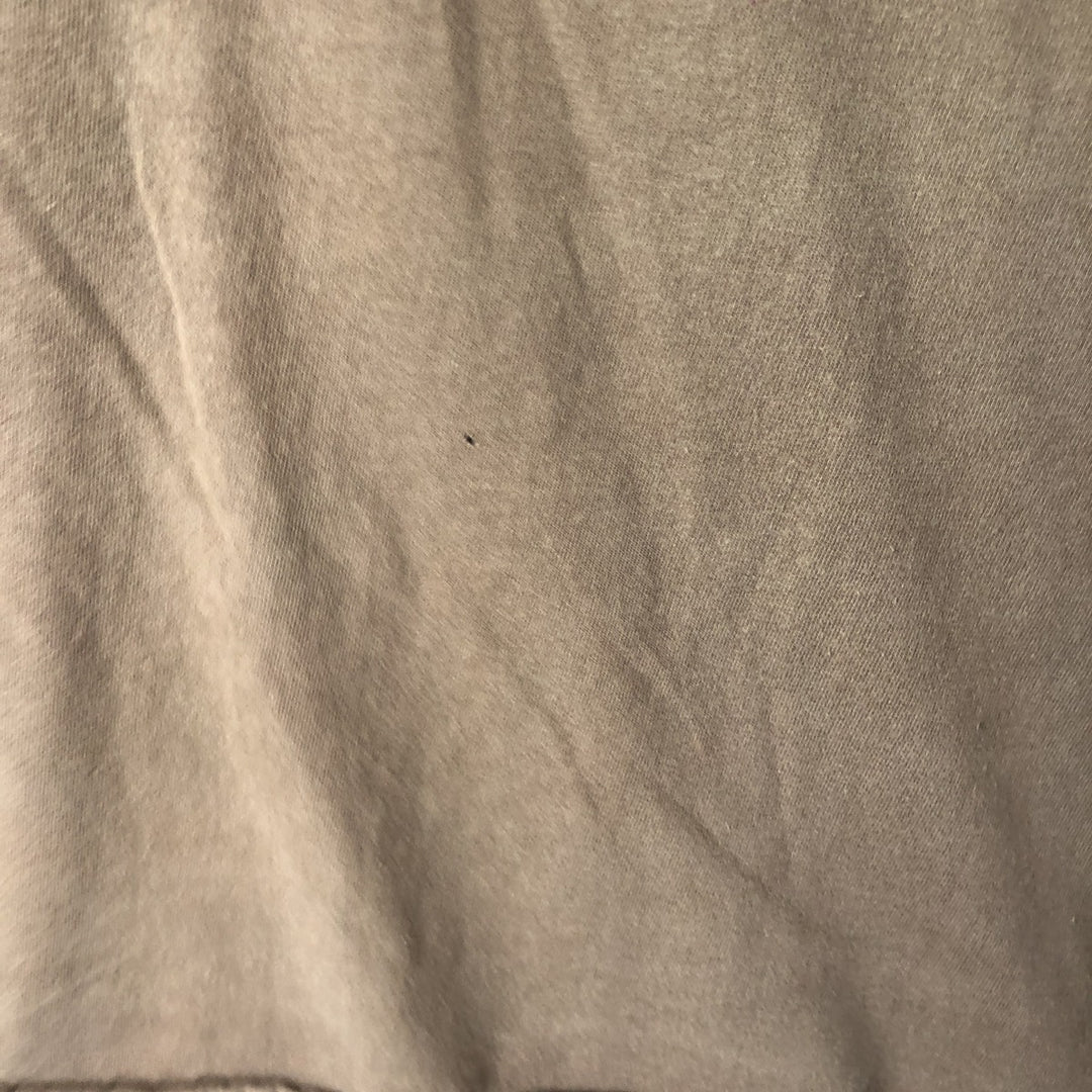 90'S Fruit of the Loom plain T-shirt, made in the USA, men's size M, vintage cotton brown type Vintage Second Hand