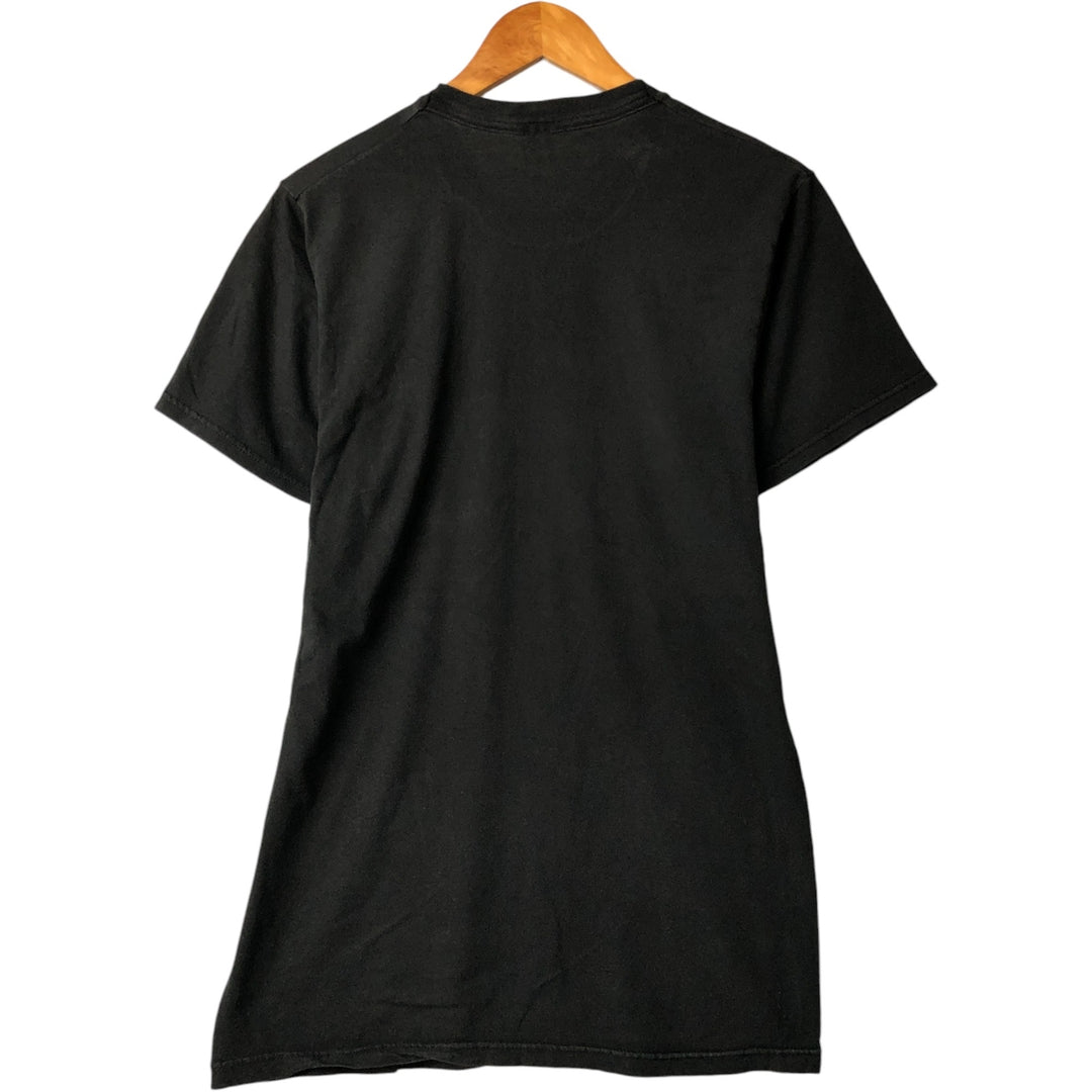 Vintage 90'S Fruit of the Loom plain pocket T-shirt, made in the USA, size M, men's cotton black type Vintage Second Hand