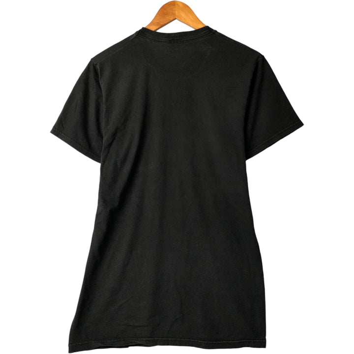 Vintage 90'S Fruit of the Loom plain pocket T-shirt, made in the USA, size M, men's cotton black type Vintage Second Hand