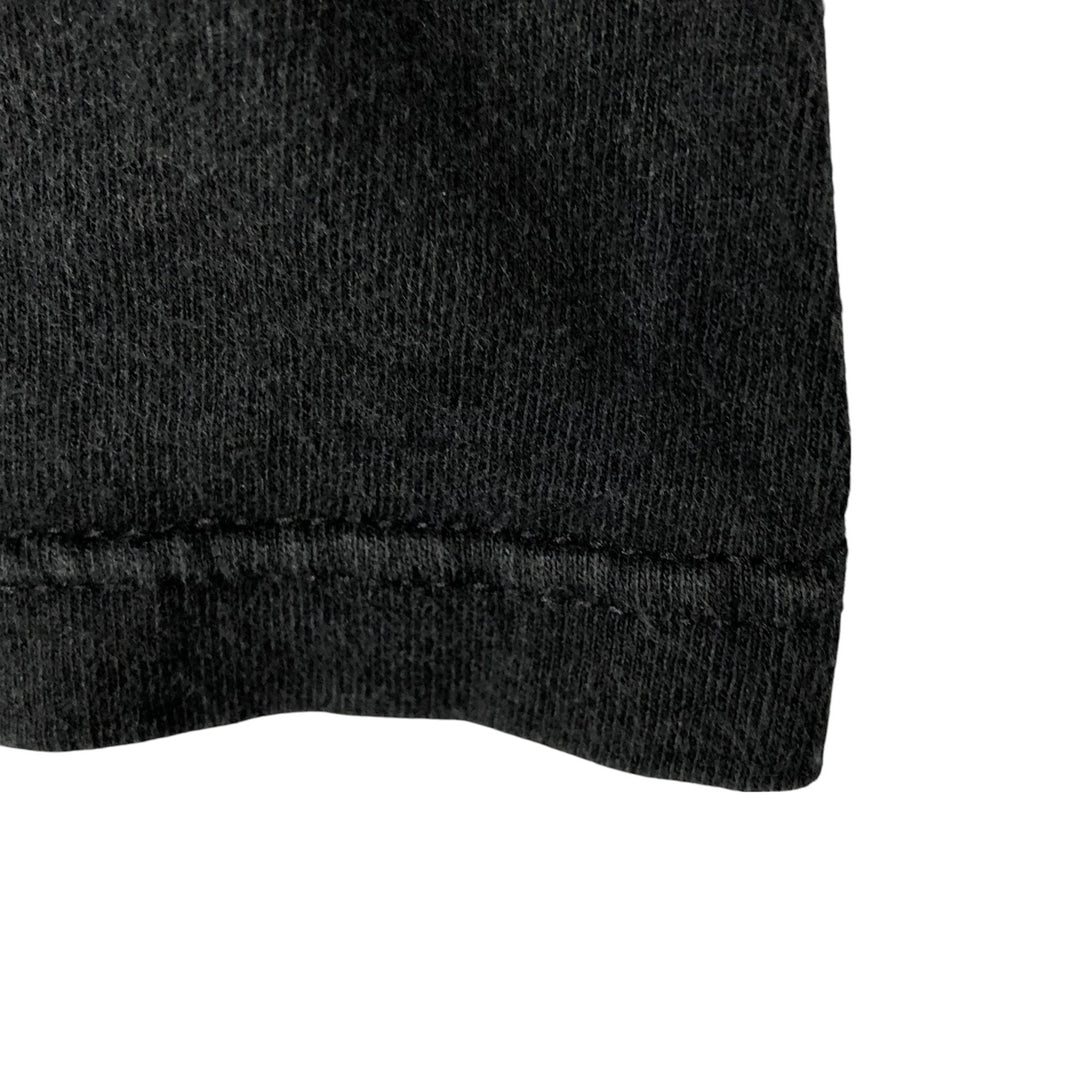 Vintage 90'S Fruit of the Loom plain pocket T-shirt, made in the USA, size M, men's cotton black type Vintage Second Hand