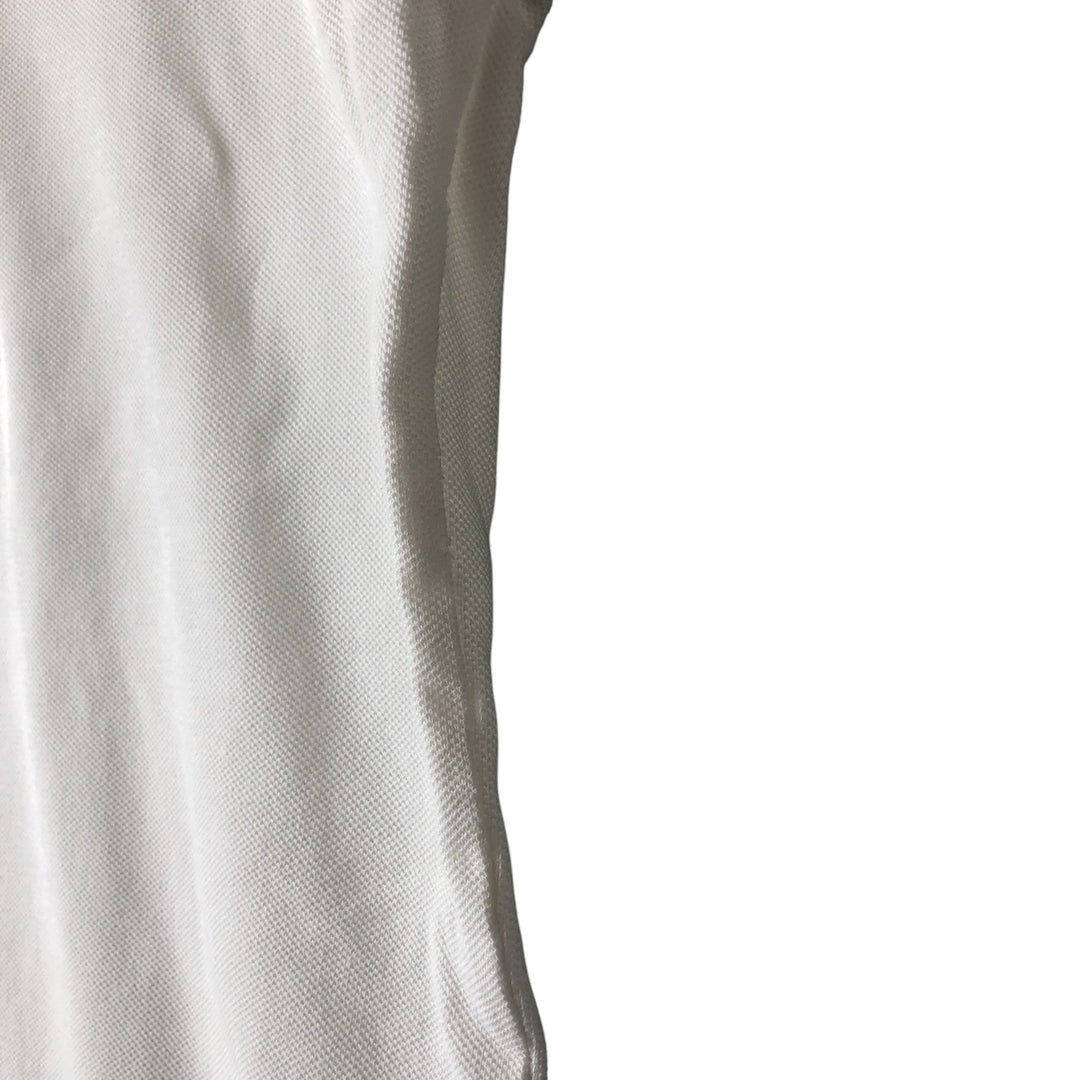 Burberry's BURBERRYS OF LONDON short sleeve polo shirt for men, equivalent to XL cotton white type Vintage Second Hand