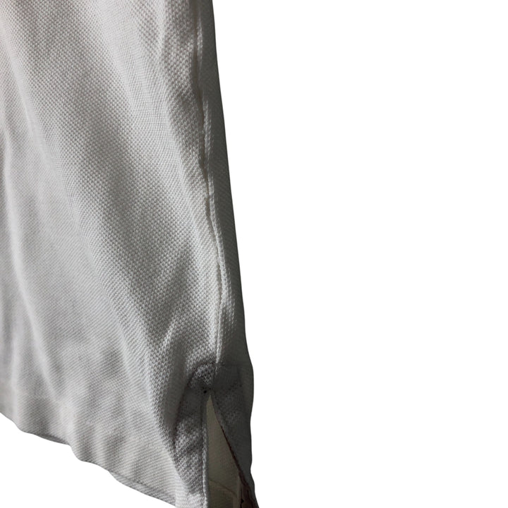 Burberry's BURBERRYS OF LONDON short sleeve polo shirt for men, equivalent to XL cotton white type Vintage Second Hand