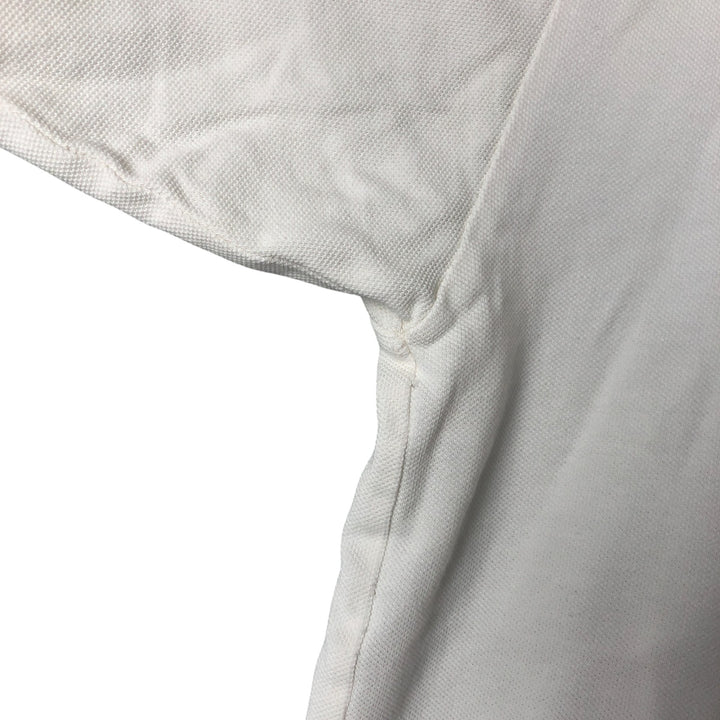 Burberry's BURBERRYS OF LONDON short sleeve polo shirt for men, equivalent to XL cotton white type Vintage Second Hand