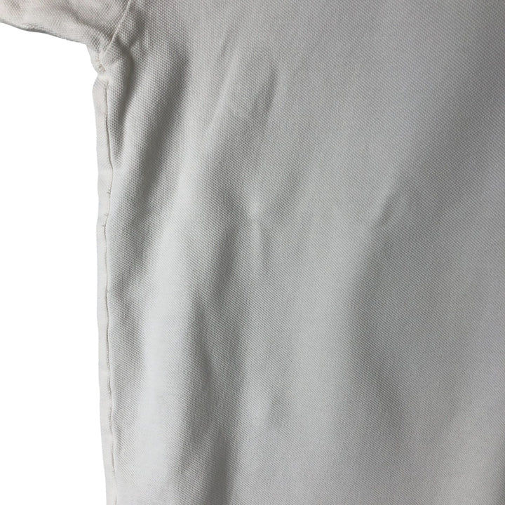 Burberry's BURBERRYS OF LONDON short sleeve polo shirt for men, equivalent to XL cotton white type Vintage Second Hand
