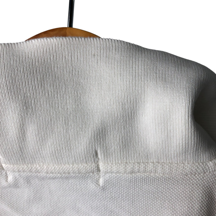 Burberry's BURBERRYS OF LONDON short sleeve polo shirt for men, equivalent to XL cotton white type Vintage Second Hand