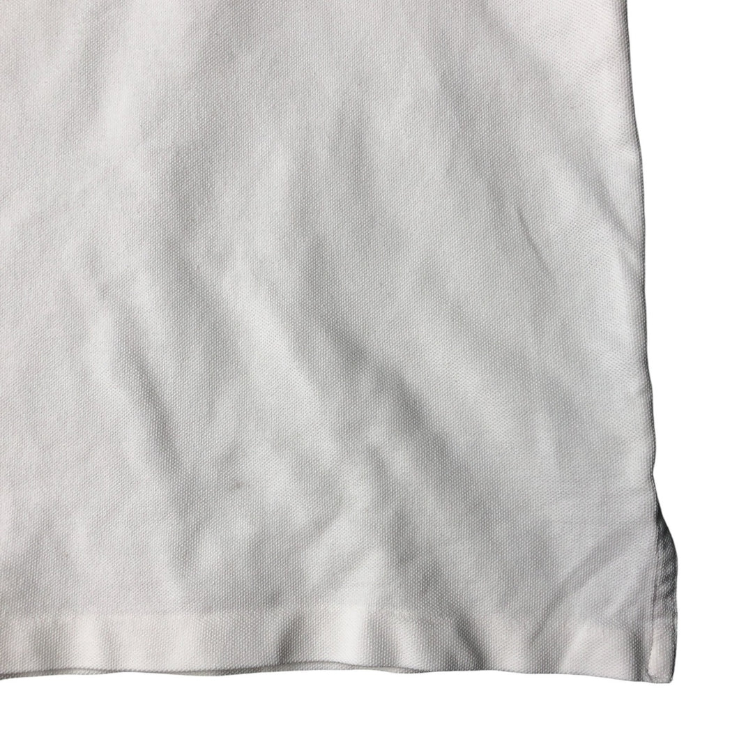 Burberry's BURBERRYS OF LONDON short sleeve polo shirt for men, equivalent to XL cotton white type Vintage Second Hand