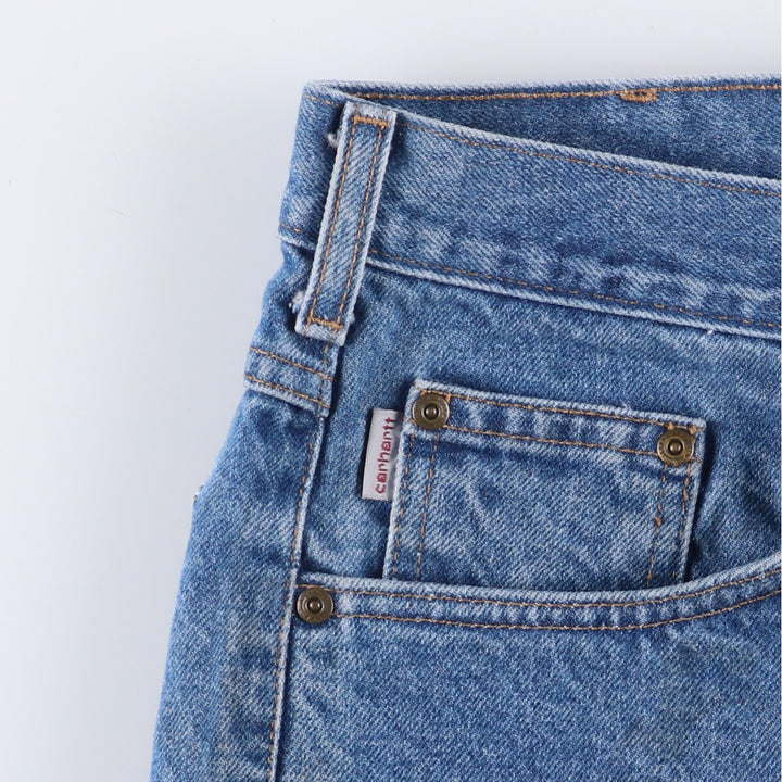 Carhartt Tapered Denim Pants for Men, W34 equivalent cotton blue type Vintage Second Hand