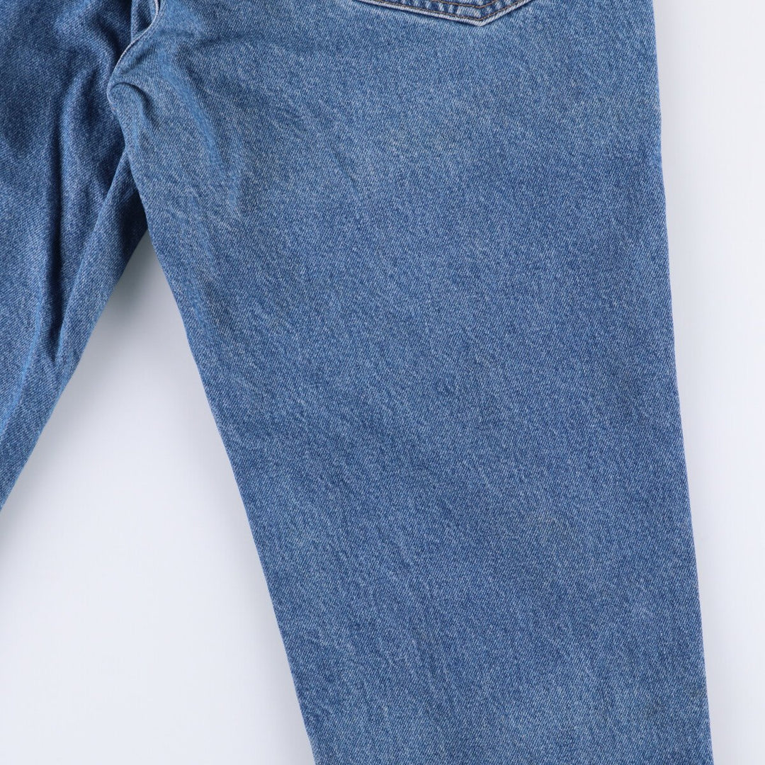 Carhartt Tapered Denim Pants for Men, W34 equivalent cotton blue type Vintage Second Hand