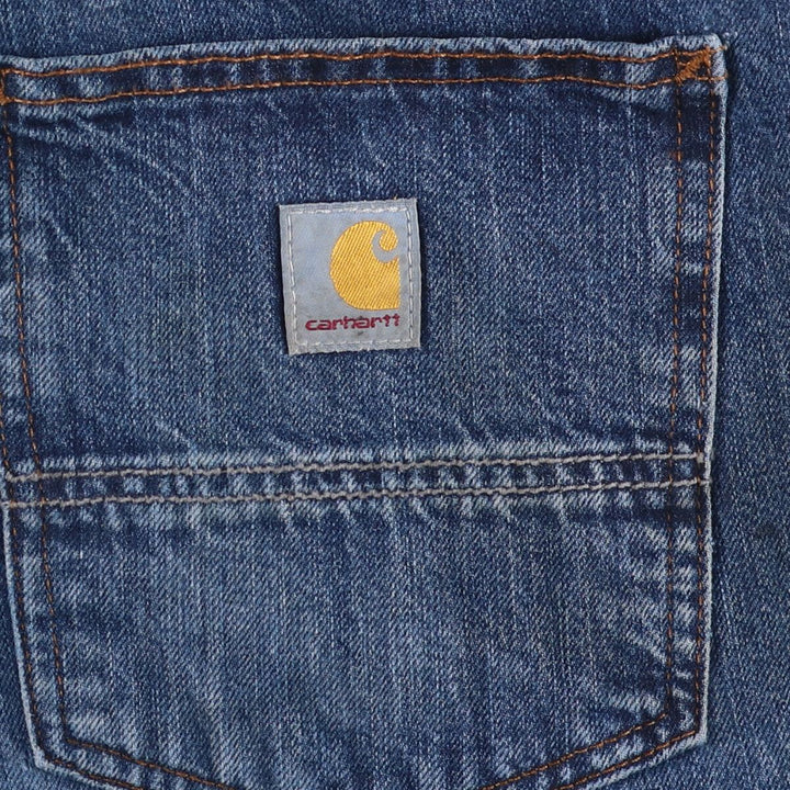 Carhartt Relaxed Fit Straight Denim Pants for Men, W36 cotton blue type Vintage Second Hand