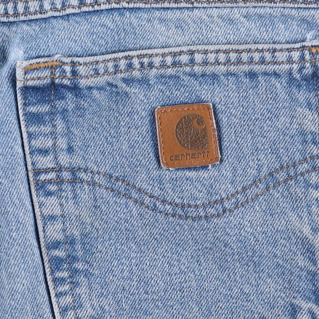 Carhartt Traditional FIT Straight Denim Pants, Men's, W36 equivalent cotton blue type Vintage Second Hand
