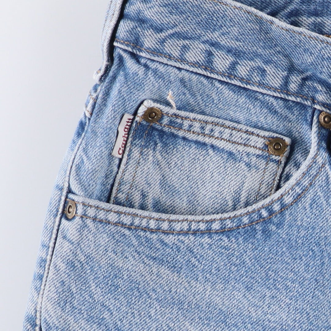 Carhartt Traditional FIT Straight Denim Pants, Men's, W36 equivalent cotton blue type Vintage Second Hand