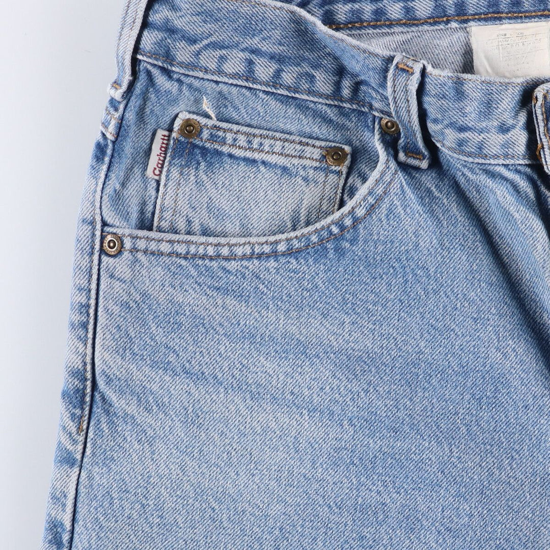 Carhartt Traditional FIT Straight Denim Pants, Men's, W36 equivalent cotton blue type Vintage Second Hand