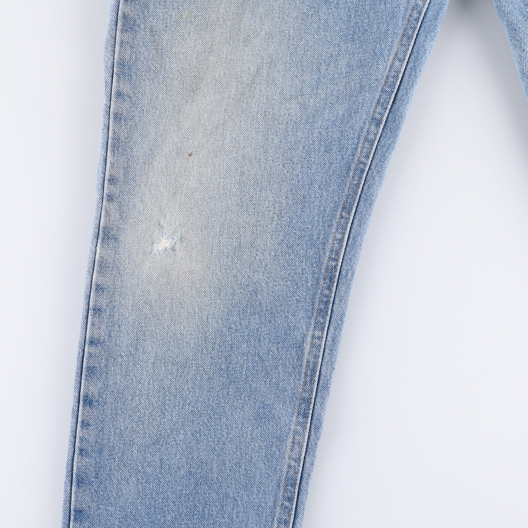 00'S Carhartt Traditional FIT Tapered Denim Pants Men's w35 equivalent cotton blue type Vintage Second Hand