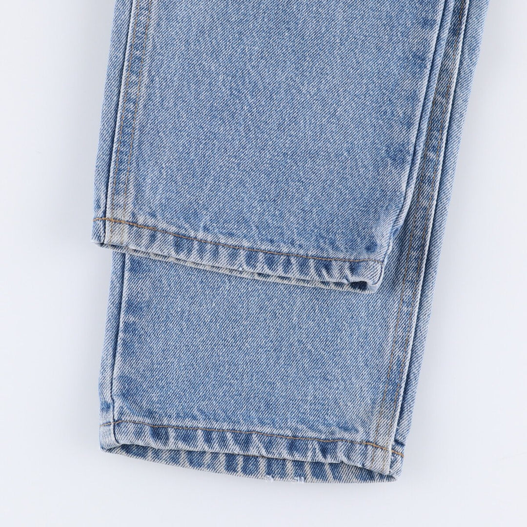 00'S Carhartt Traditional FIT Tapered Denim Pants Men's w35 equivalent cotton blue type Vintage Second Hand