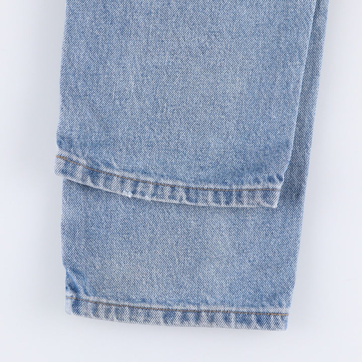 00'S Carhartt Traditional FIT Tapered Denim Pants Men's w35 equivalent cotton blue type Vintage Second Hand