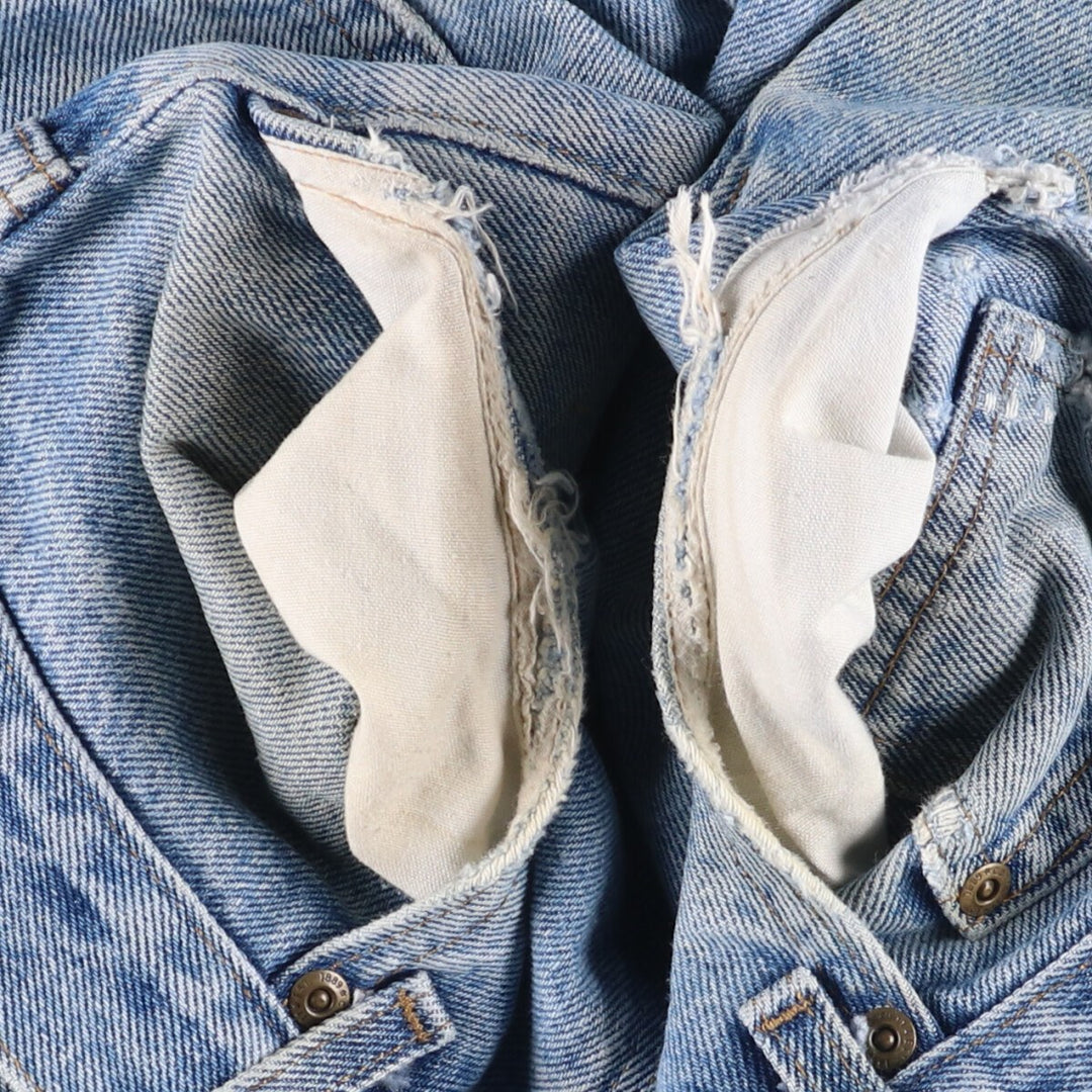00'S Carhartt Traditional FIT Tapered Denim Pants Men's w35 equivalent cotton blue type Vintage Second Hand