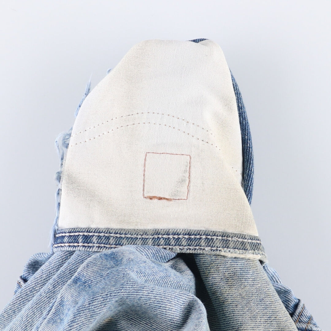 00'S Carhartt Traditional FIT Tapered Denim Pants Men's w35 equivalent cotton blue type Vintage Second Hand