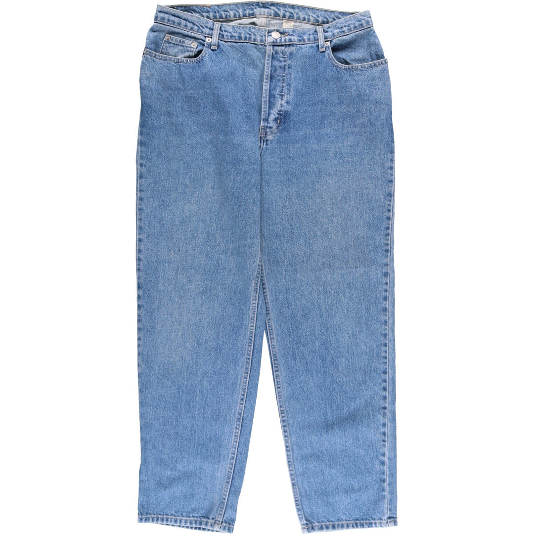 00'S Ralph Lauren POLO JEANS COMPANY straight denim pants for men, W34 equivalent unclear blue type Vintage Second Hand
