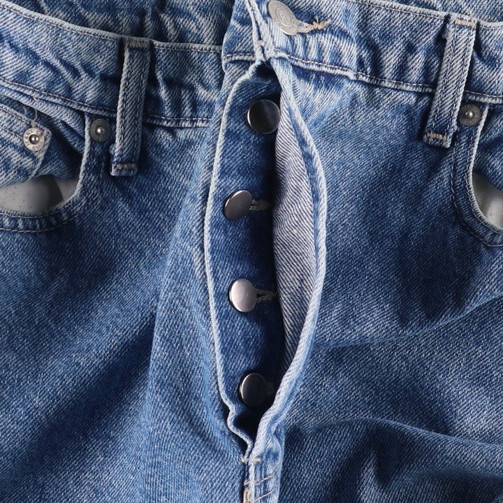 00'S Ralph Lauren POLO JEANS COMPANY straight denim pants for men, W34 equivalent unclear blue type Vintage Second Hand