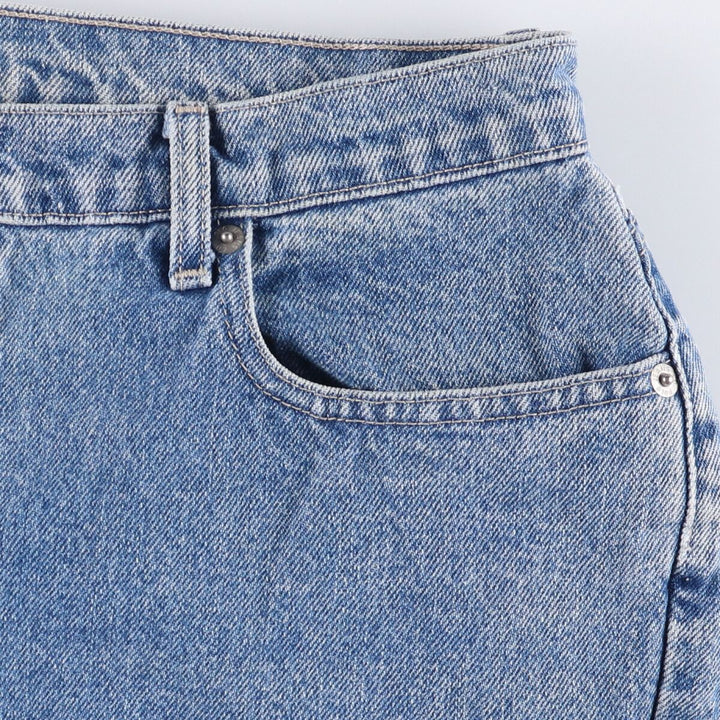 00'S Ralph Lauren POLO JEANS COMPANY straight denim pants for men, W34 equivalent unclear blue type Vintage Second Hand