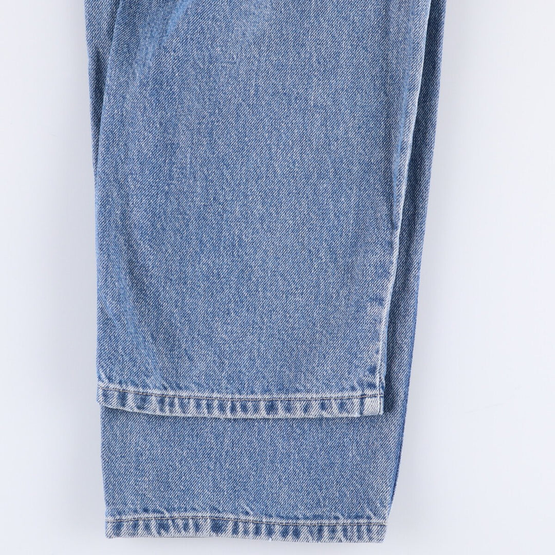00'S Ralph Lauren POLO JEANS COMPANY straight denim pants for men, W34 equivalent unclear blue type Vintage Second Hand
