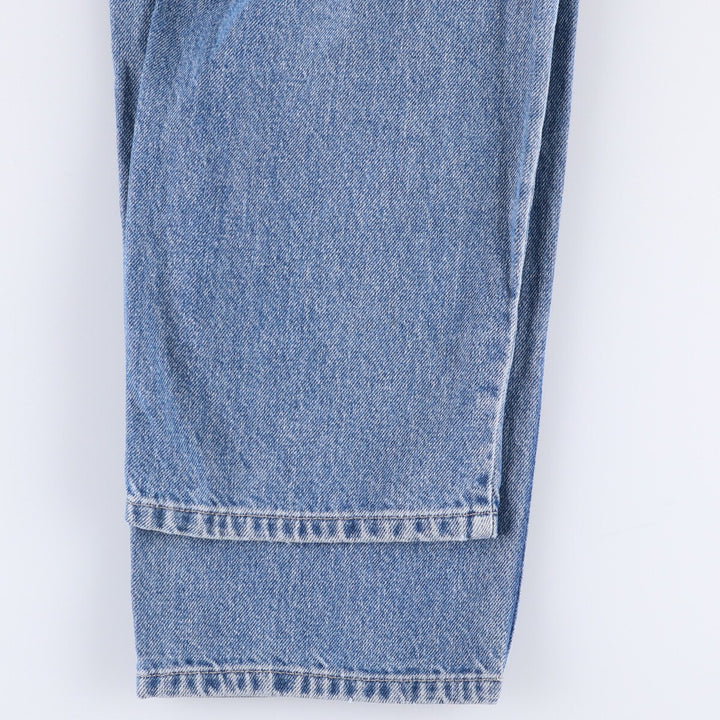 00'S Ralph Lauren POLO JEANS COMPANY straight denim pants for men, W34 equivalent unclear blue type Vintage Second Hand