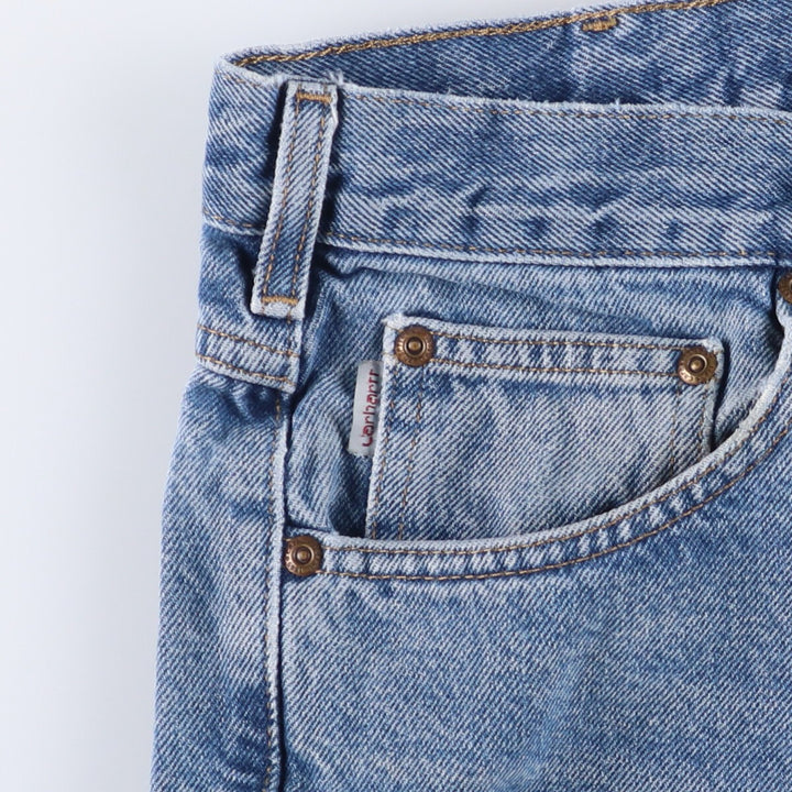 Carhartt Relaxed Fit Tapered Denim Pants for Men, W36 cotton blue type Vintage Second Hand