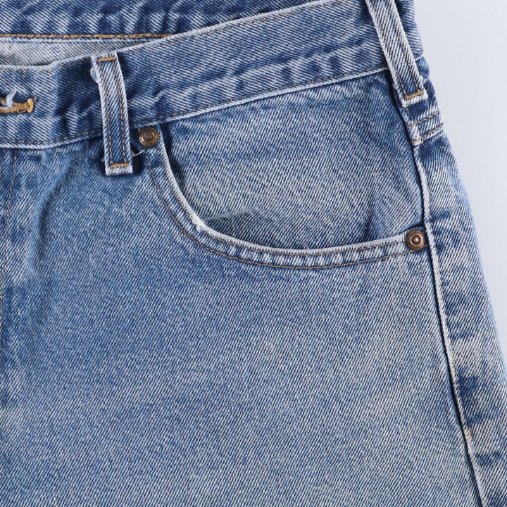 Carhartt Relaxed Fit Tapered Denim Pants for Men, W36 cotton blue type Vintage Second Hand
