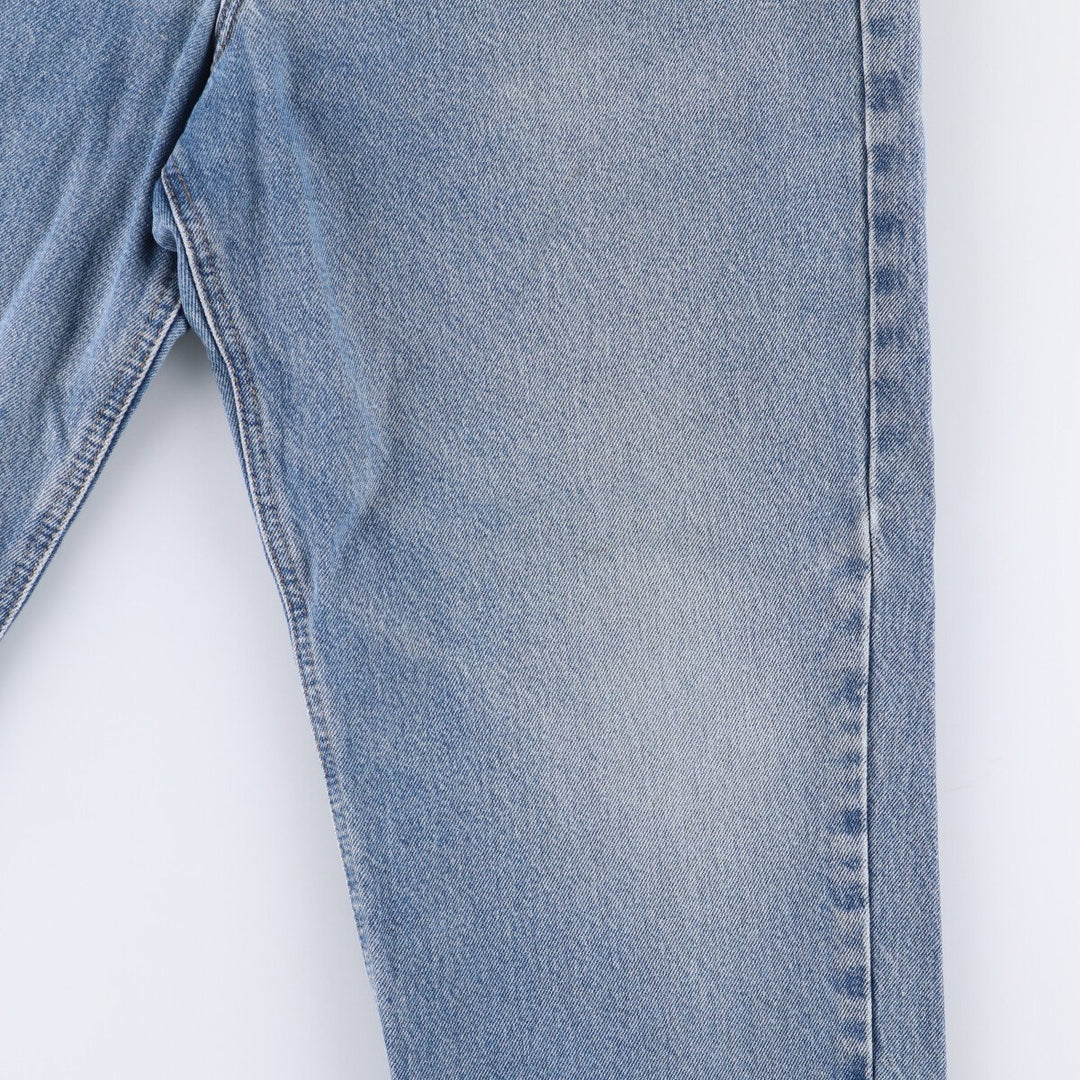 Carhartt Relaxed Fit Tapered Denim Pants for Men, W36 cotton blue type Vintage Second Hand