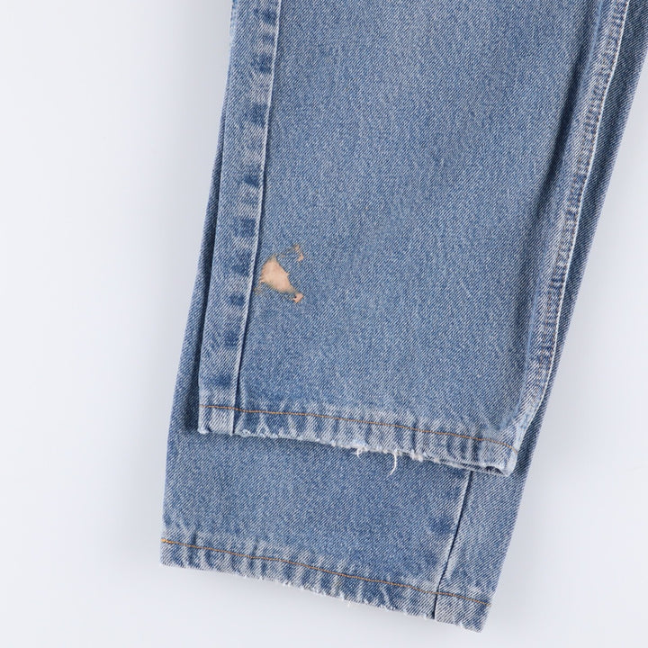 Carhartt Relaxed Fit Tapered Denim Pants for Men, W36 cotton blue type Vintage Second Hand
