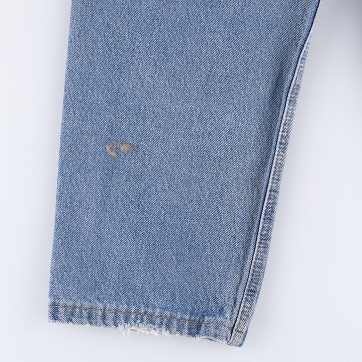Carhartt Relaxed Fit Tapered Denim Pants for Men, W36 cotton blue type Vintage Second Hand