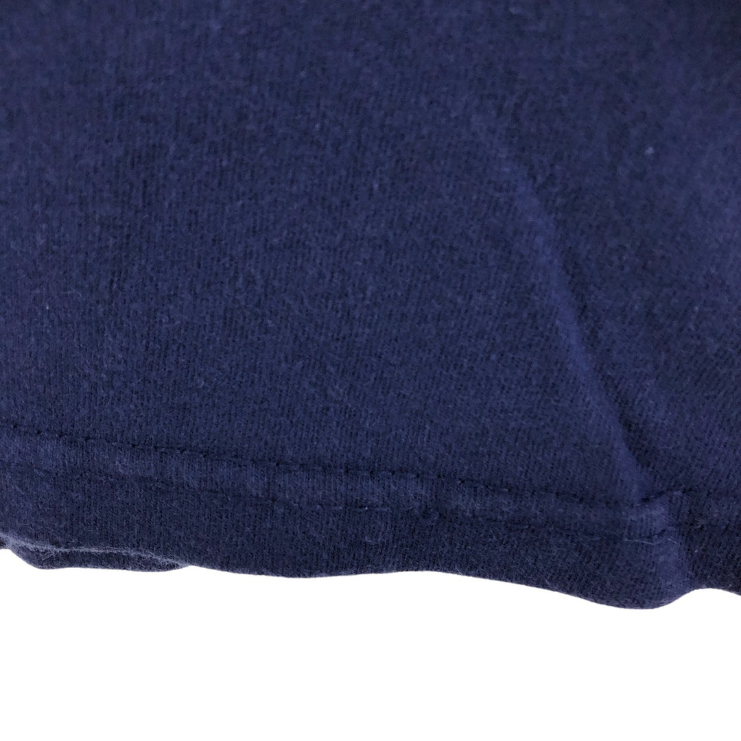 90'S Ralph Lauren POLO JEANS COMPANY short sleeve logo T-shirt made in USA men's size L vintage cotton navy blue type Vintage Second Hand