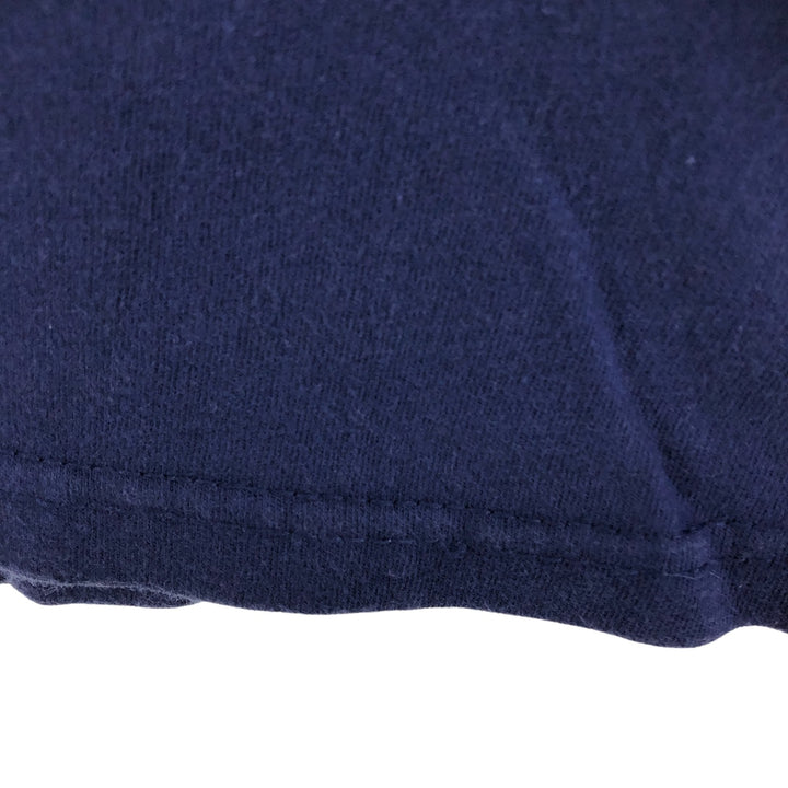 90'S Ralph Lauren POLO JEANS COMPANY short sleeve logo T-shirt made in USA men's size L vintage cotton navy blue type Vintage Second Hand