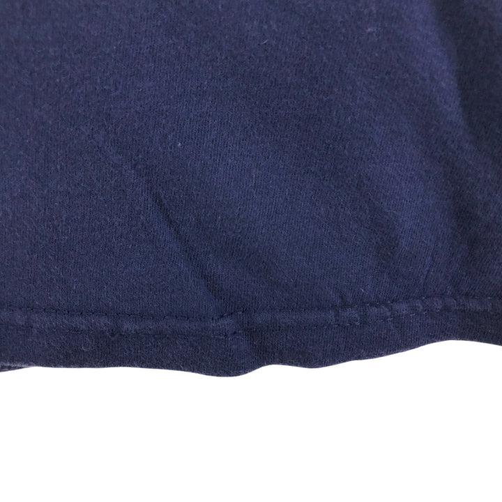 90'S Ralph Lauren POLO JEANS COMPANY short sleeve logo T-shirt made in USA men's size L vintage cotton navy blue type Vintage Second Hand