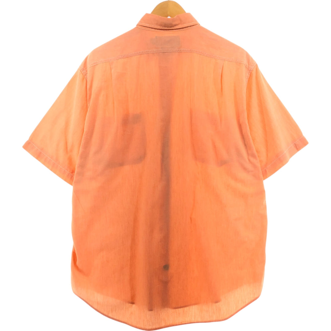 Ralph Lauren POLO SPORT Polo Sport Polo Sports Short Sleeve Cotton Shirt Men's L Size cotton orange type Vintage Second Hand
