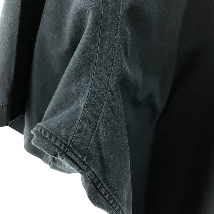 Ralph Lauren BLAKE short sleeve button down shirt, men's XL size cotton black type Vintage Second Hand