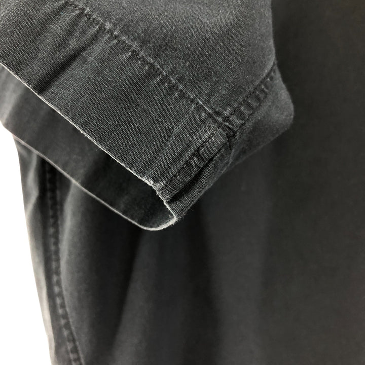 Ralph Lauren BLAKE short sleeve button down shirt, men's XL size cotton black type Vintage Second Hand